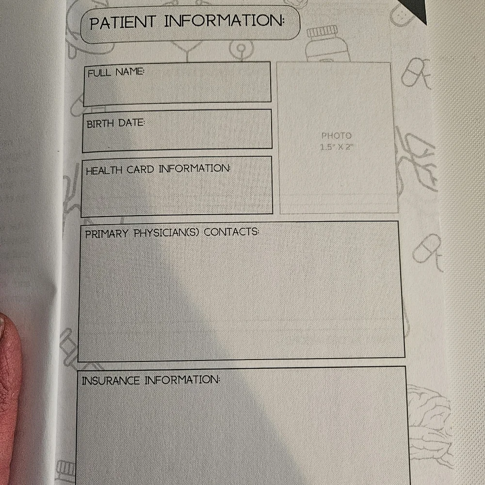Medical Planner & Notebook Written By A Special needs parent